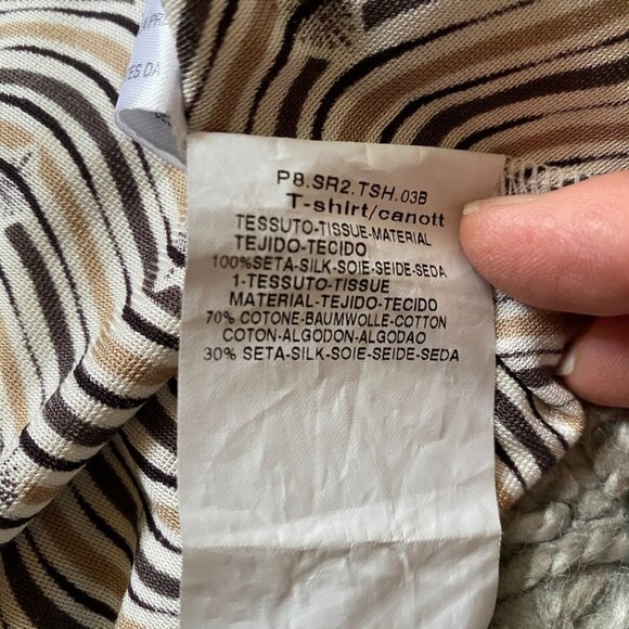 Sportmax Bell Sleeve Blouse | Cotton & Silk Luxury Max Mara Design - Picture 7 of 12